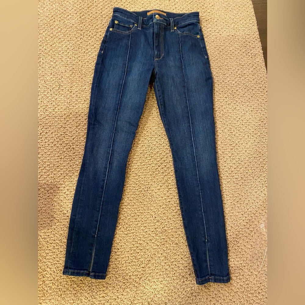 Joes Flawless The Charlie High Rise Skinny Ankle  Split HemFront Seam26(m57)